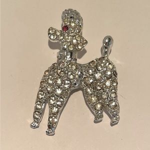 Rhinestone poodle